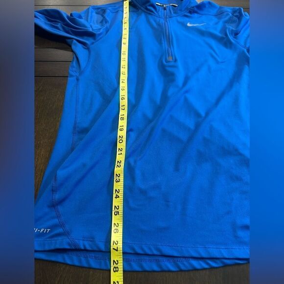 Nike DriFit Mens Small Blue Half ZIP Running Pullover - Picture 7 of 7